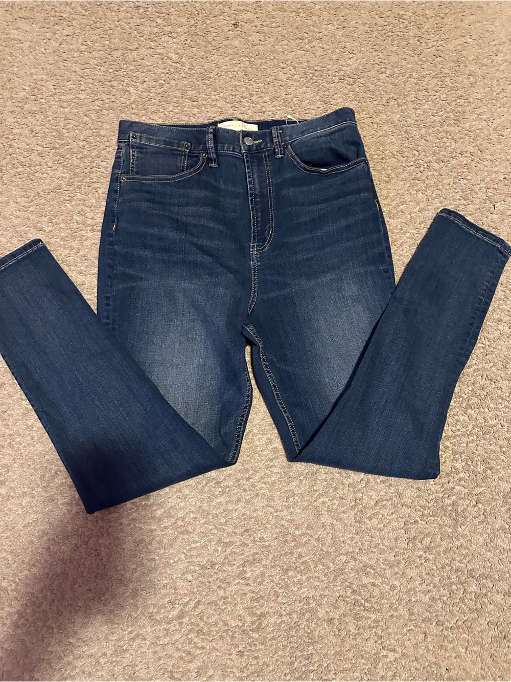 Happy x Nature by Kate Hudson High-Rise Skinny Jeans Dark Wash Sz 31